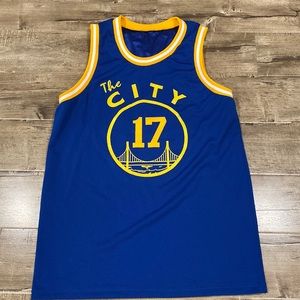 Golden State Warriors Retro Chris Mullin Signed Jersey